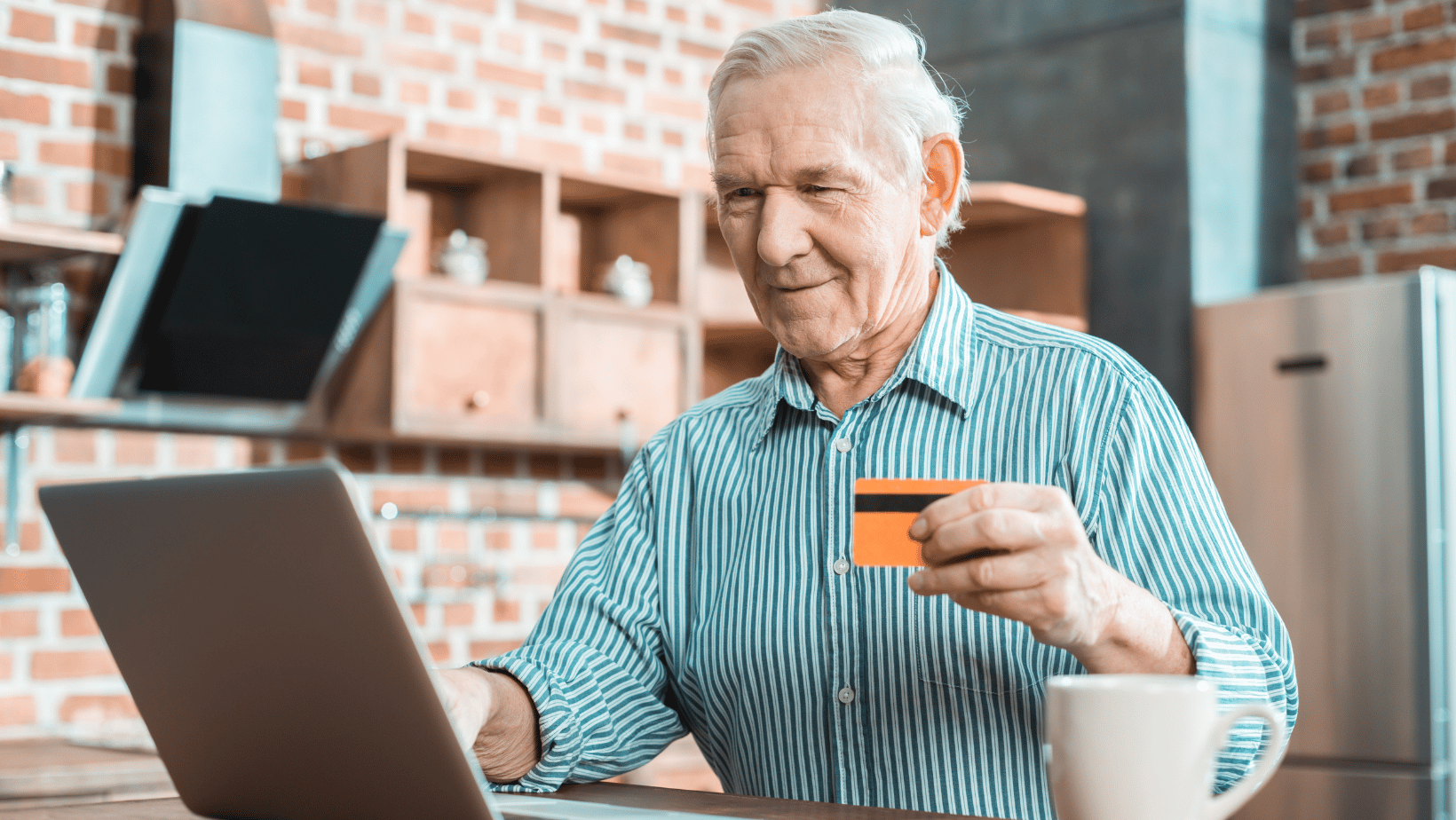 Baby Boomer using Technology to Shop Online