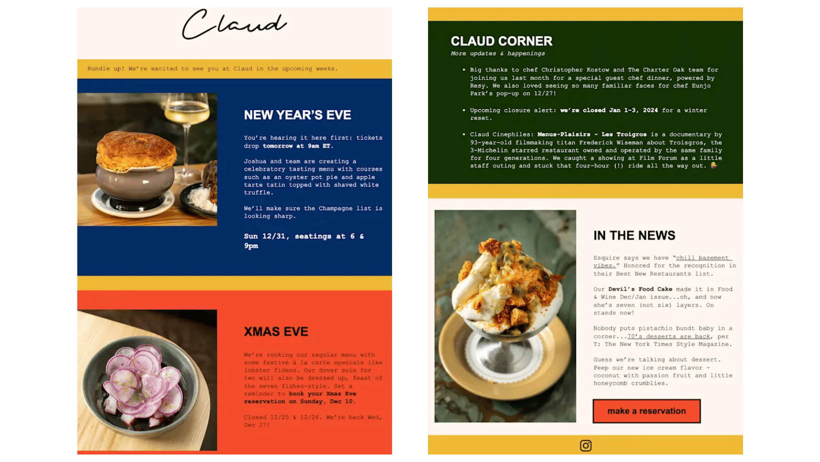 Claud Email Newsletter