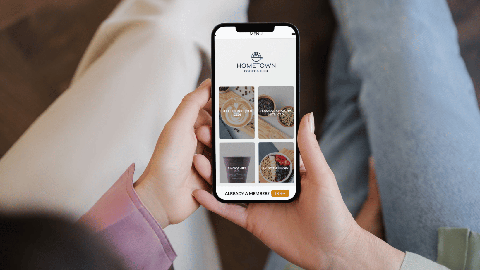 Hometown Coffee Mobile App