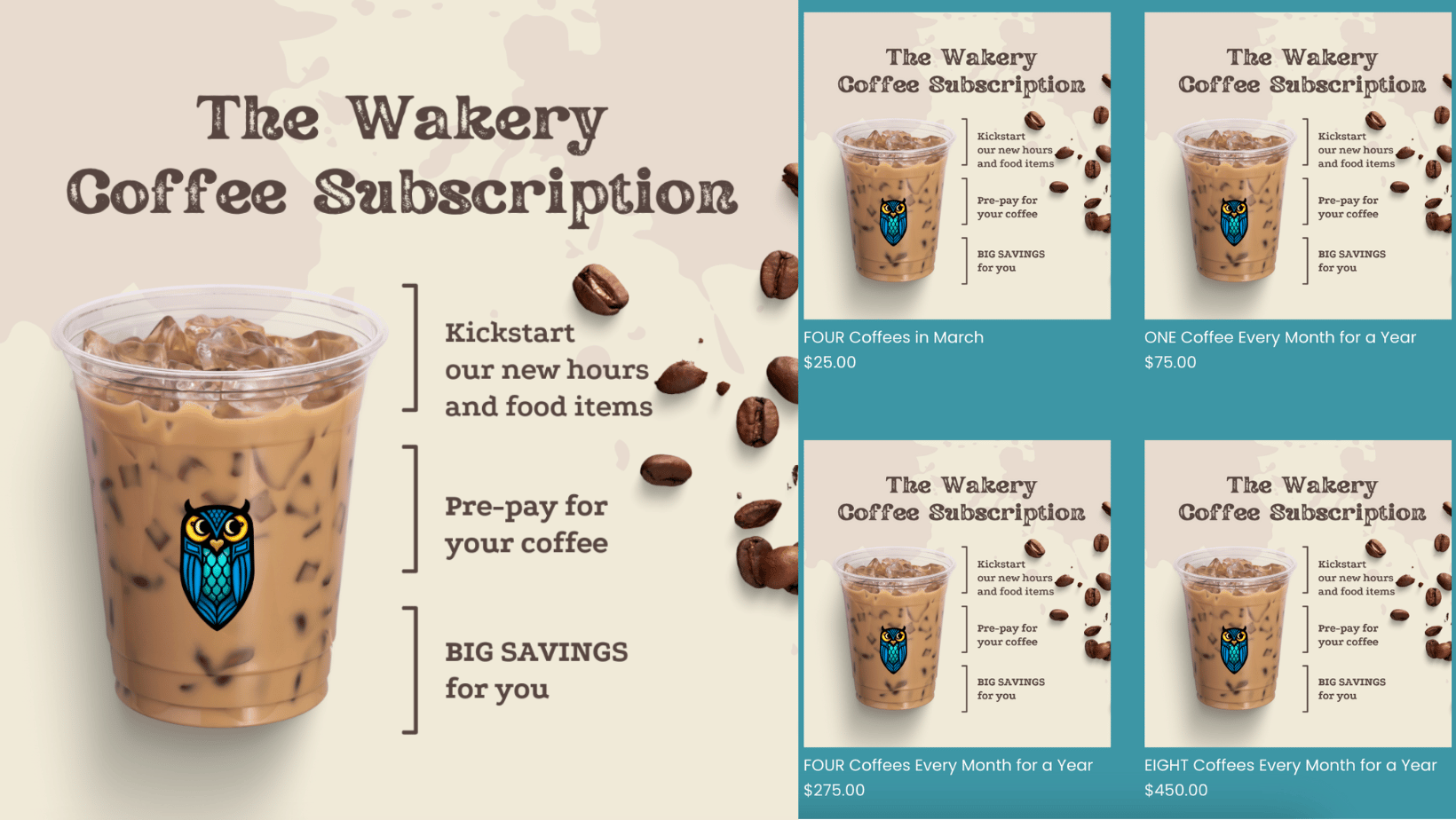 The Wakery Coffee Subscription