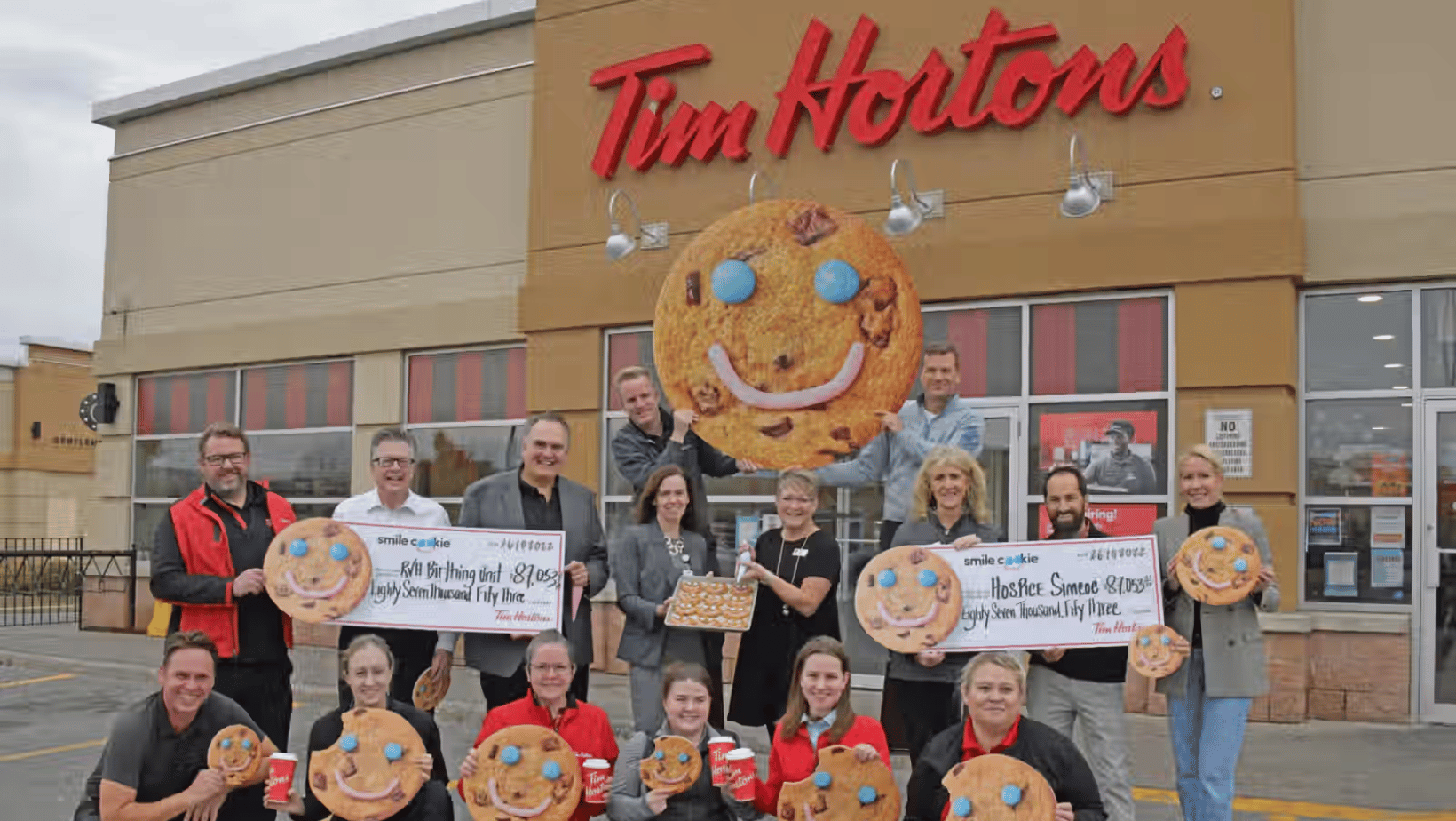 Tim Hortons Smile Cookie Donations